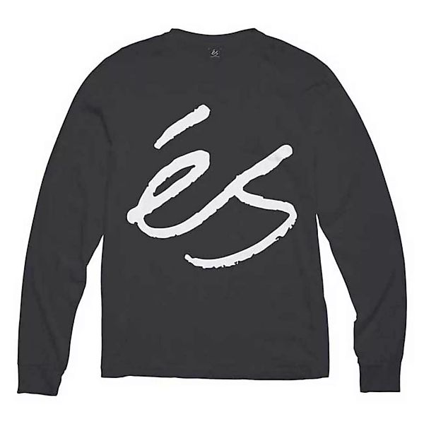 Es Big Script Langarm-t-shirt S Black günstig online kaufen