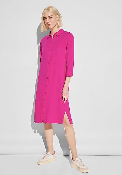 STREET ONE Hemdblusenkleid Sommerkleid mit Struktur günstig online kaufen