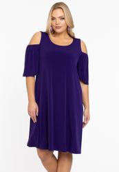 YOEK A-Linien-Kleid Damen Kleid Große Größen günstig online kaufen