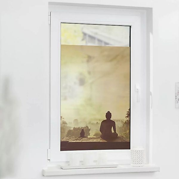 LICHTBLICK Fensterfolie orange B/L: ca. 100x130 cm günstig online kaufen