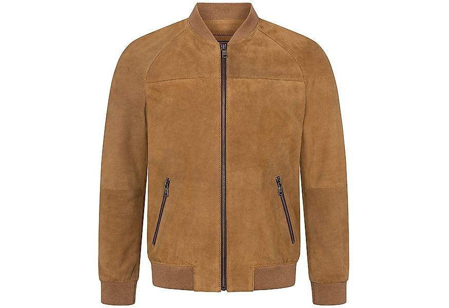 Mouflon Lederjacke Marlon echte, samtweiche Ziegenveloursleder günstig online kaufen