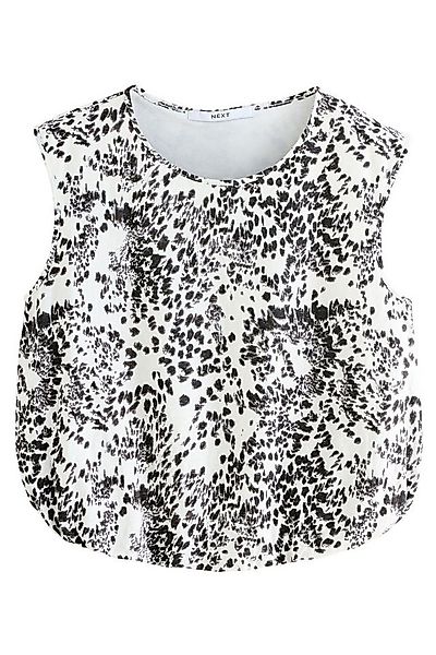 Next Trägertop Ärmelloses Tanktop mit Ballonsaum (1-tlg) günstig online kaufen