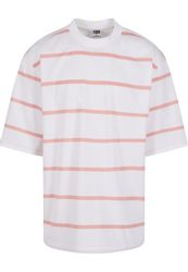 URBAN CLASSICS T-Shirt "Urban Classics Herren Oversized Sleeve Modern Strip günstig online kaufen