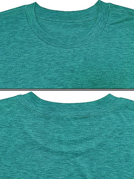 PYLIKE Kurzarmshirt Bequemes Shirt Damen Kurzarm Sommer Basic-Shirt mit aus günstig online kaufen