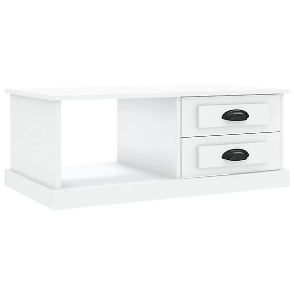 vidaXL Couchtisch Weiß 90x50x35 cm Holzwerkstoff 816240 günstig online kaufen