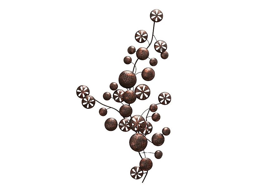 MF Wanddekoobjekt Metall Wanddeko Blütenzweig – Kunstvolle Wandgestaltung i günstig online kaufen