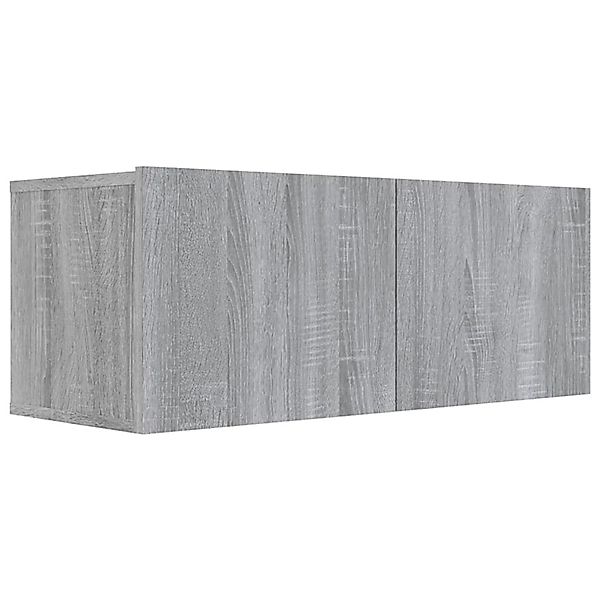 VidaXL TV-Schrank Grau Sonoma 80x30x30 cm Holzwerkstoff günstig online kaufen