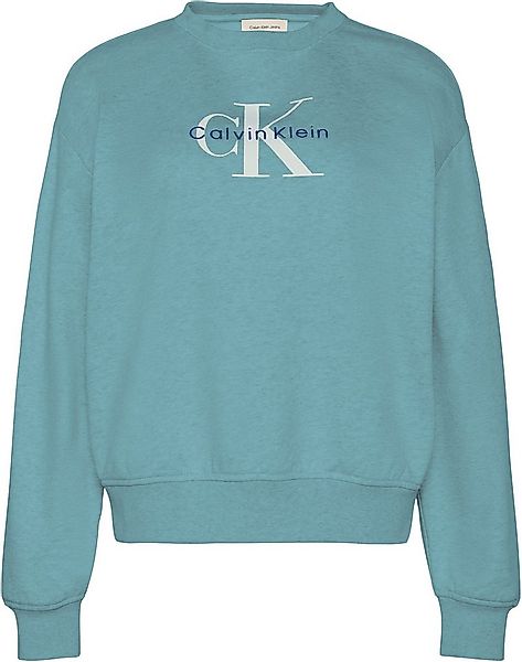 Calvin Klein Jeans Sweatshirt LS MONOLOGO FRENCH TERRY RLXD CR, Logoschrift günstig online kaufen
