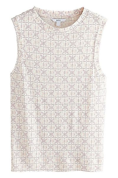 Next Stricktop Weiches Rundhals-Tanktop Pullunder (1-tlg) günstig online kaufen