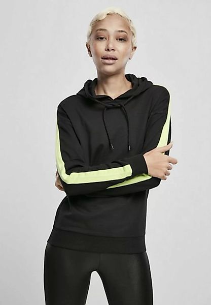 URBAN CLASSICS Kapuzenpullover Damen Ladies Neon Shoulder Stripe Hoody (1-t günstig online kaufen
