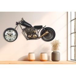 GILDE Wanduhr Wanduhr - bronzefarben, grau, günstig online kaufen