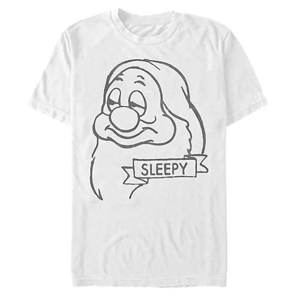 Disney - Schneewittchen - Schlafmütze - Männer T-Shirt günstig online kaufen