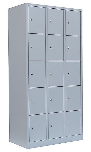 Steelboxx Fächerschrank 15 Fächer Schließfachschrank Wertfachschrank Spind günstig online kaufen