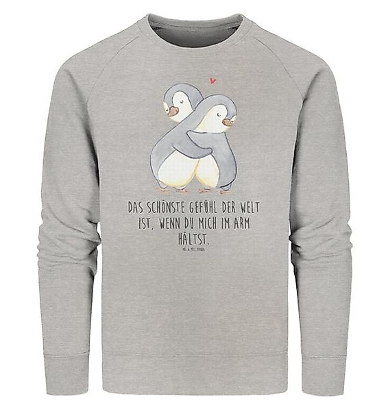 Mr. & Mrs. Panda Longpullover Pinguine Kuscheln Größe M - Heather Grey - Ge günstig online kaufen