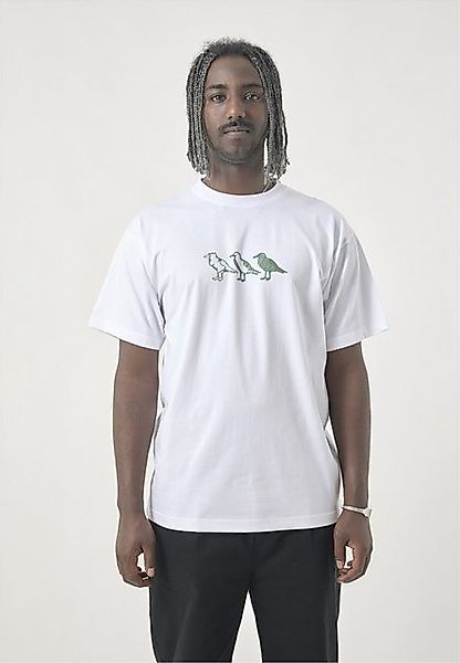 Cleptomanicx T-Shirt Classic Tee Scribble Gull in locker geschnittener Form günstig online kaufen