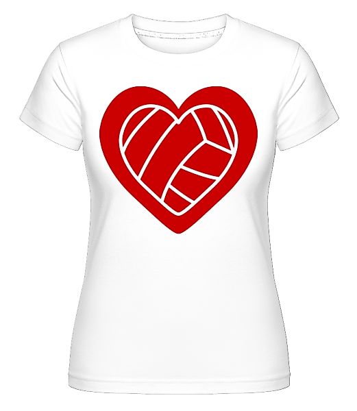 Volleyball Liebe · Shirtinator Frauen T-Shirt günstig online kaufen