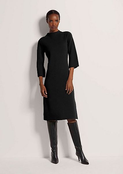 MADELEINE Strickkleid Halbarm Kaschmir-Strickkleid in Midilänge Feminines D günstig online kaufen