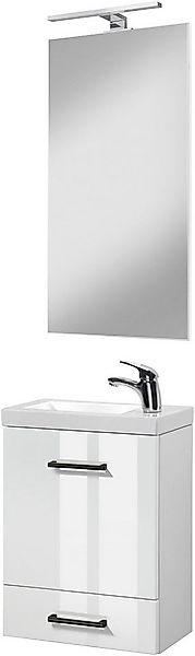 welltime Badmöbel-Set Trento, verschiedene Ausführungen und Farben, (4-St), günstig online kaufen