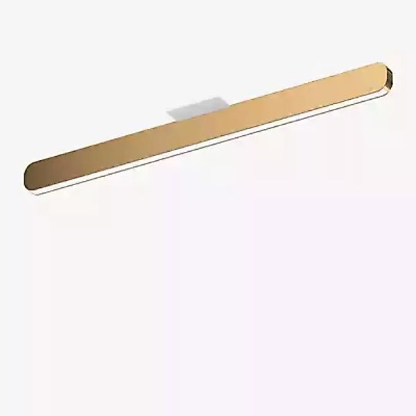Occhio Mito Alto 70 Up Wide Deckenleuchte LED, Kopf bronze/Abdeckung weiß m günstig online kaufen