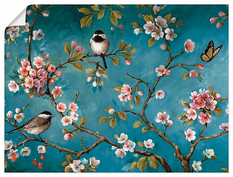 Artland Wandbild "Blüte I" 1 Stk. tlg. als Leinwandbild, Poster, Wandaufkle günstig online kaufen