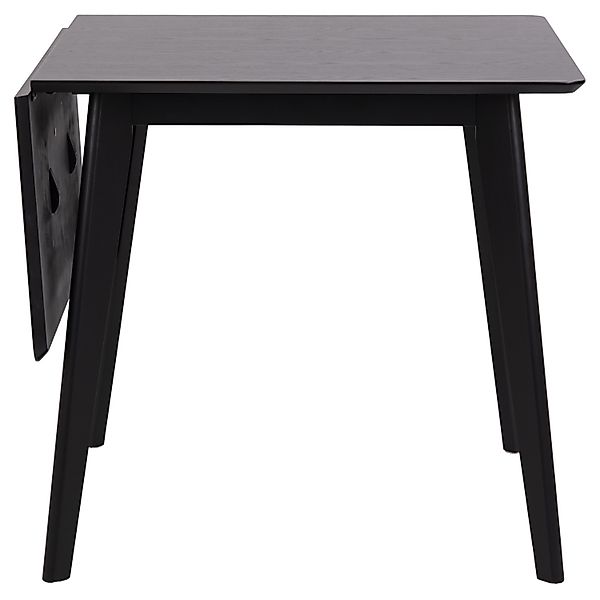 ebuy24 Roxby Esstisch inkl 1 Zusätzlicher Teller 40cm Schwarz günstig online kaufen