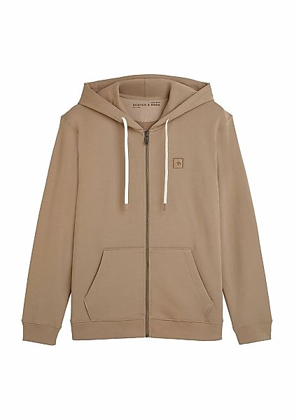 Scotch & Soda Sweatshirt "Sweatjacke Logo Badge Zipthrough Hoodie 1er Pack" günstig online kaufen