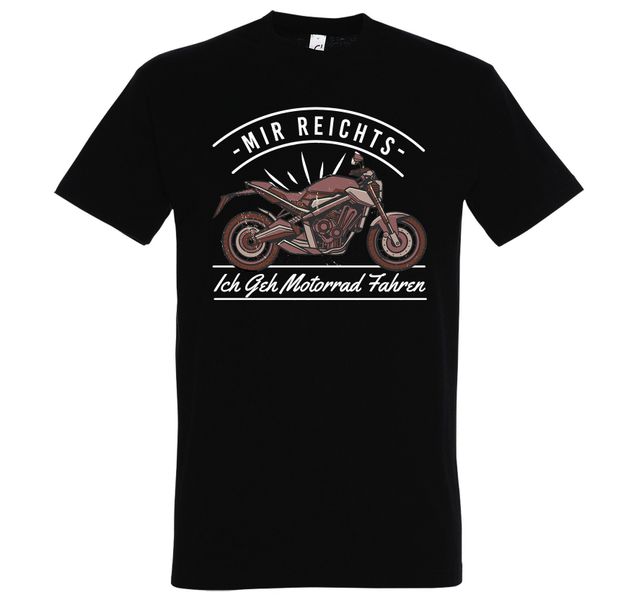 Youth Designz T-Shirt Ich Geh Motorrad günstig online kaufen