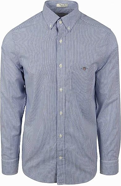 Gant Langarmhemd "REG POPLIN BANKER SHIRT", Banker Stripe Popeline, leichte günstig online kaufen