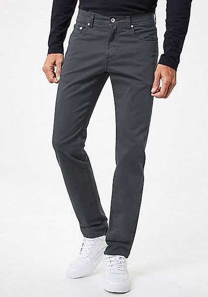 Pierre Cardin 5-Pocket-Hose Lyon Tapered Baumwoll-Gabardine mit Stretchante günstig online kaufen