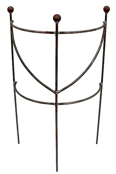 Hirsch Terracotta Rankgitter Staudenhalter halbrund H:50 B:30 T:16cm stabil günstig online kaufen