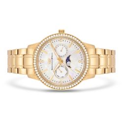 Rhodenwald & Söhne Multifunktionsuhr Amidala gelbgold, günstig online kaufen