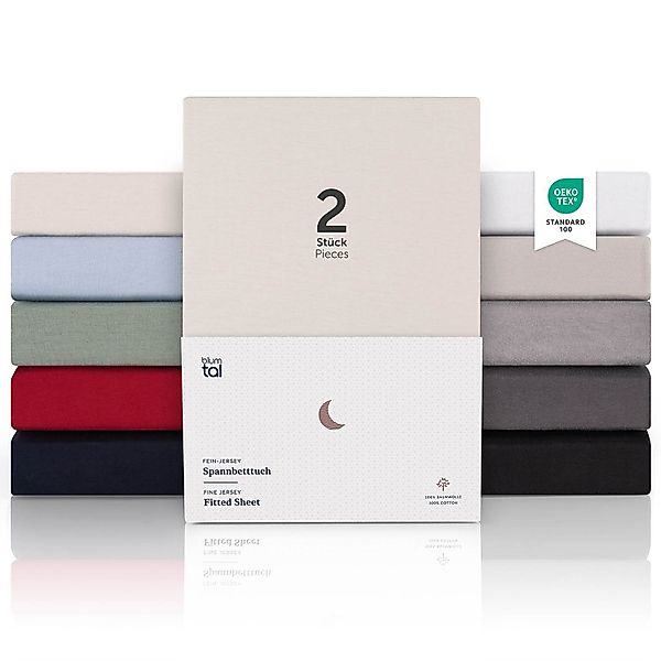 Blumtal Spannbettlaken Blumtal Premium Spannbettlaken, Standard günstig online kaufen