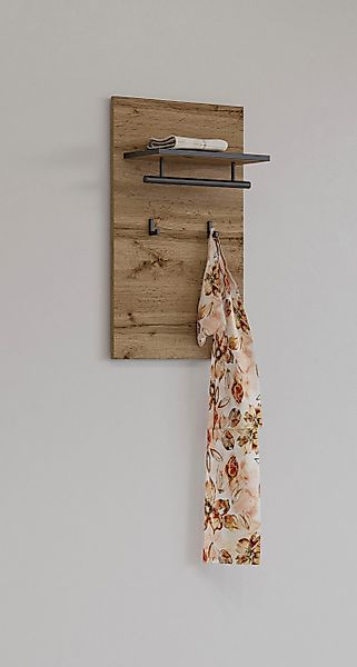 INOSIGN Garderobenpaneel "Cross,Breite 40 cm modernes Wandregal mit Haken u günstig online kaufen