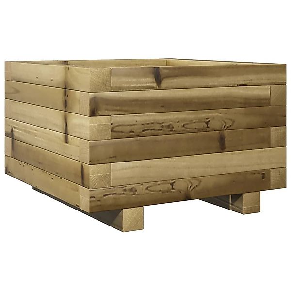 vidaXL Blumentopf Pflanzkübel 40x40x26,5 cm Kiefernholz günstig online kaufen