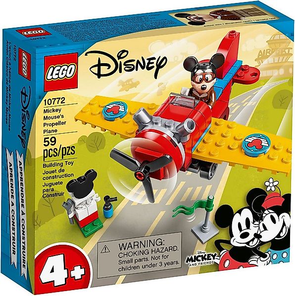 LEGO® LEGO® Disney Mickys Propellerflugzeug - 10772 NEU! Teile 59x Spielbau günstig online kaufen