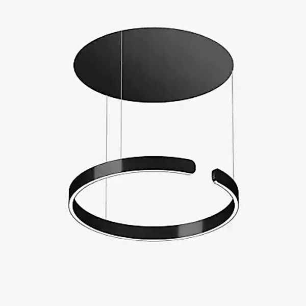 Occhio Mito Sospeso 60 Variabel Up Table Pendelleuchte LED, Kopf black phan günstig online kaufen