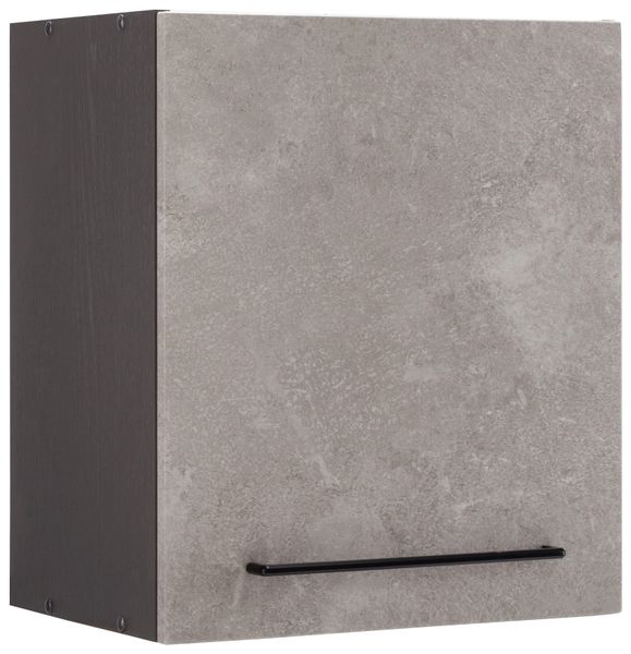 KOCHSTATION Hängeschrank "KS-Tulsa" 50 cm breit, 57 cm hoch, 1 Tür, schwarz günstig online kaufen
