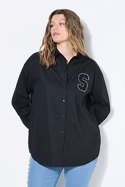 Studio Untold Hemdbluse Hemdbluse oversized Langarm günstig online kaufen