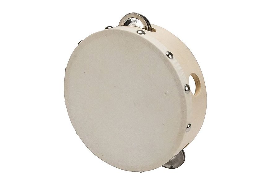 GICO Spielzeug-Musikinstrument Kinder Tamburin 15cm aus Holz mit 4 Schellen günstig online kaufen