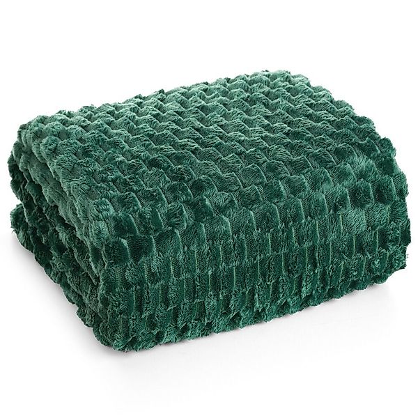 Wohndecke CINDY/6, Design91, Tolle Struktur, Waffelmuster, günstig online kaufen