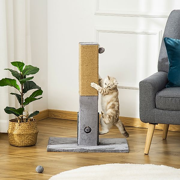 PawHut Kratzbaum Kratzstamm Kratzsäule mit Juteseil günstig online kaufen