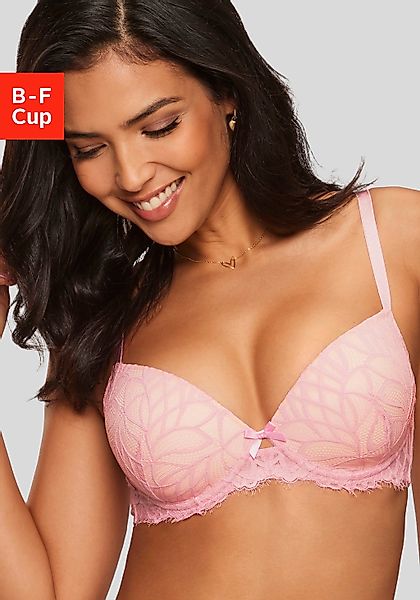 LASCANA "Cara" mit Bügel rundum aus filigraner Spitze, sexy Dessous günstig online kaufen