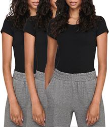 ONLY T-Shirt (Set) basic Rundhals Shirt günstig online kaufen