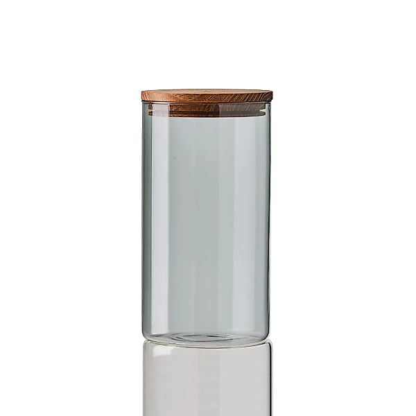 Raw Glasbehälter mit Holzdeckel mittel günstig online kaufen