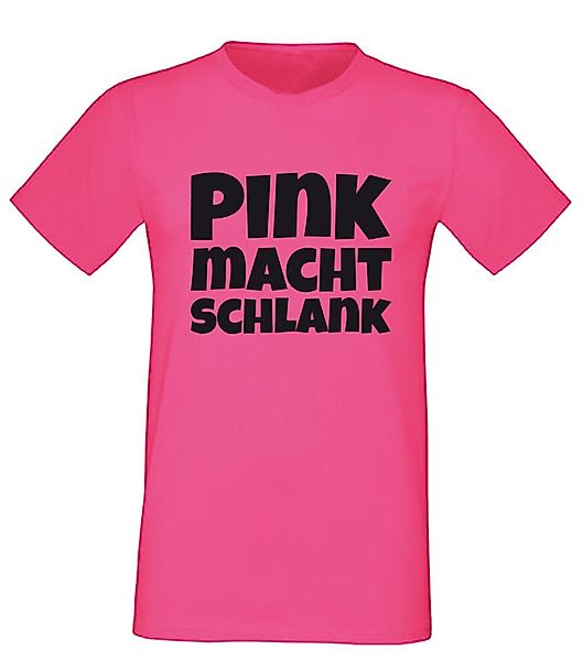 G-graphics T-Shirt Pink macht schlank Herren günstig online kaufen