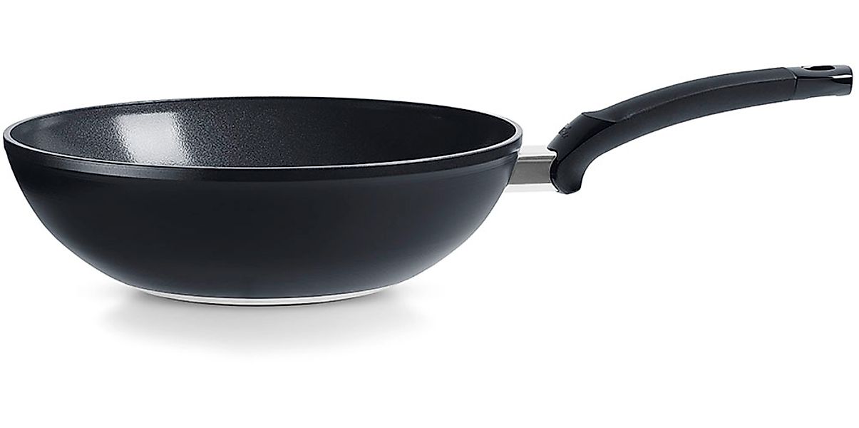 Fissler Wok »Ceratal® Orbit Black« Aluminium 1 Stk. tlg. gesünderes Kochen günstig online kaufen