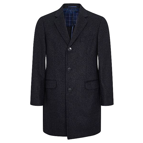 Hackett Plain Wool Cash Jacke 46 Charcoal günstig online kaufen