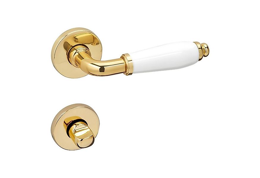 SO-TECH® Drückergarnitur Türdrücker MATTEO Porzellan / Metall Rund Rosette, günstig online kaufen