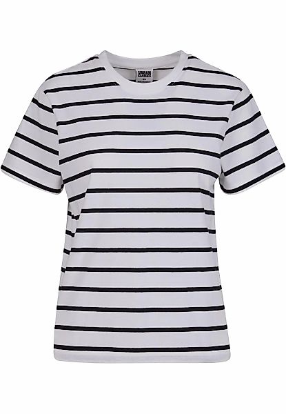 URBAN CLASSICS T-Shirt "Urban Classics Damen Ladies Striped Boxy Tee", (1 t günstig online kaufen