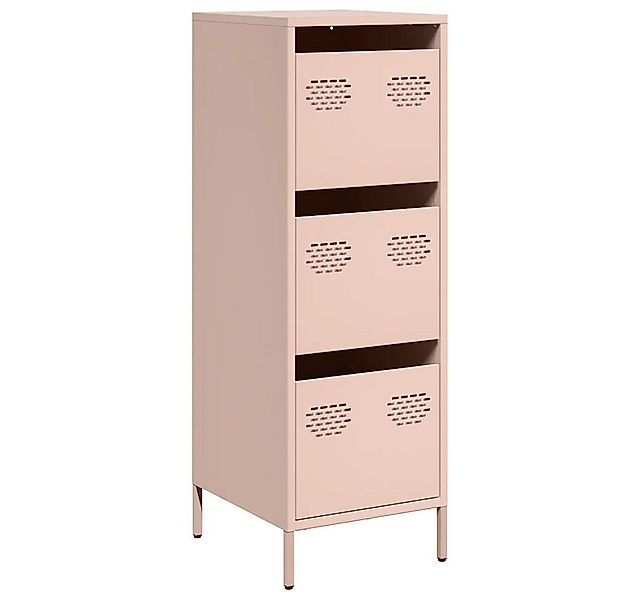 vidaXL Highboard Highboard Rosa 39x35x103,5 cm Stahl (1 St) günstig online kaufen